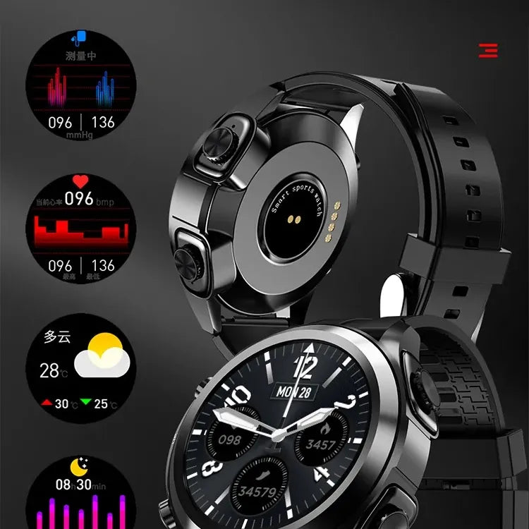 2 In 1 In Ear Wireless Stereo Earbuds Smart Watch